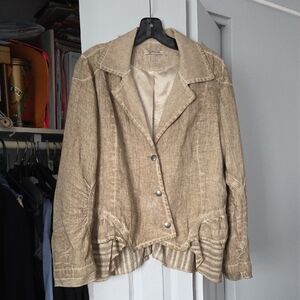 Elegant Tan Blazer for Women
